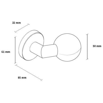 JOVI O klika + koule nerez
