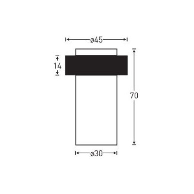 Dveřní zarážka nerez NOWD Dveřní zarážka nerez NOWD