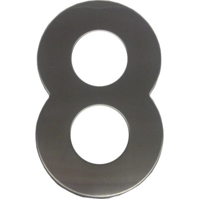 číslo 145mm nerez "8"