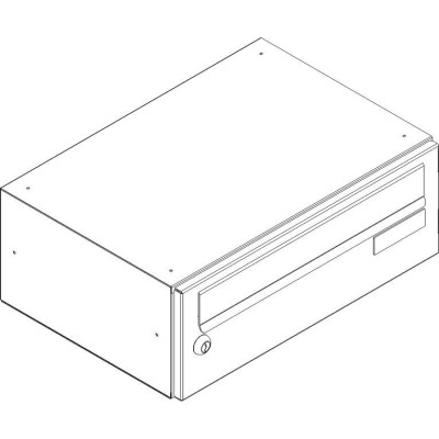 SJ 370/110 poštovní schránka jednostranná RAL