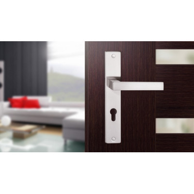 QUBIK klika nikl broušený QUBIK klika nikl broušený