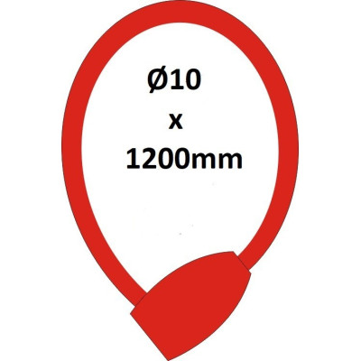 RL.561 10x1200mm lankový zámek RL.561 10x1200mm lankový zámek