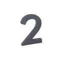 RN.100LV.2.AL.AM číslo "2" antracit