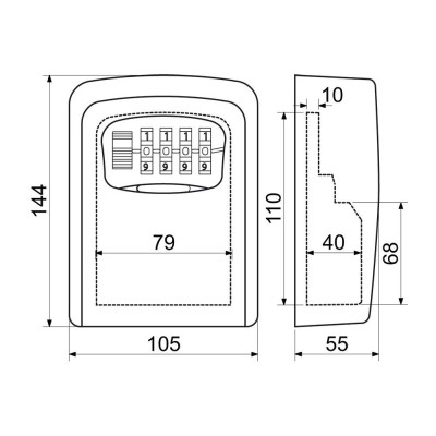 KB.G3 schránka na klíče