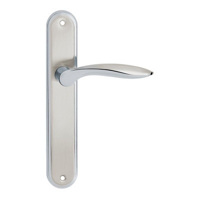 BLANKA chrom satén klika dlouhý štít