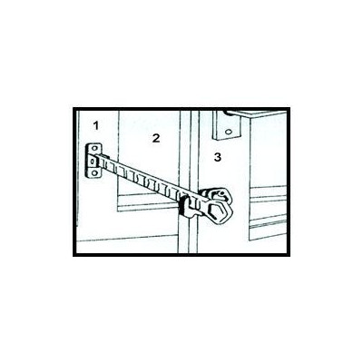 Větrací pojistka KUB-14 bílá