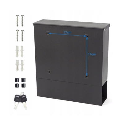 DOTA poštovní schránka Antracit