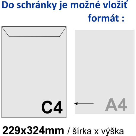 LUX10 poštovní schránka