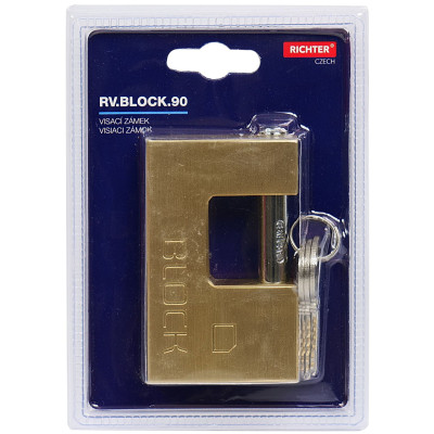 RV.BLOCK.90 visací zámek