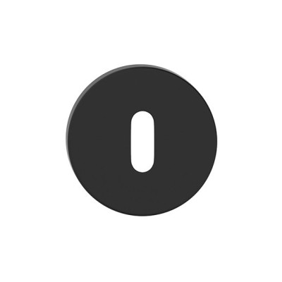 Štít dolní na klíč R SLIM černý SZOSLCZK