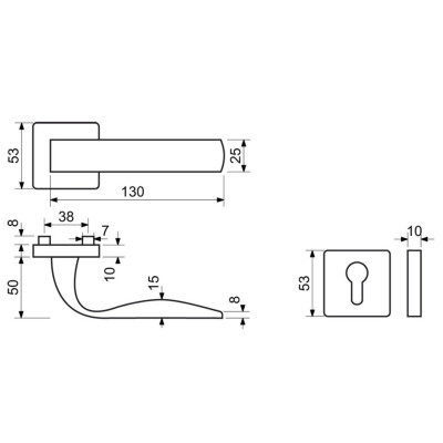 RK.C1.VENEZIA.PZ.NIMAT klika na dveře