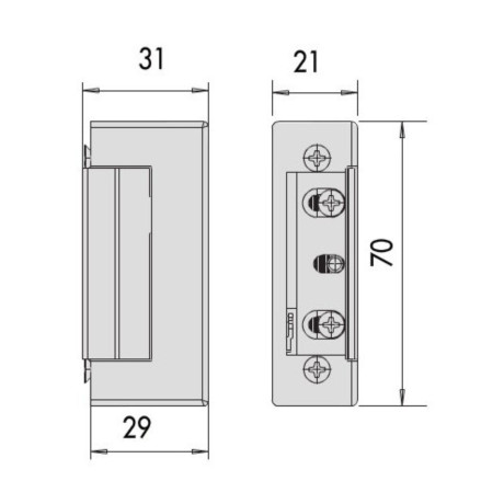 CISA 15100-00-0 elektrozámek