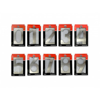 Číslice "3" fasádní 150mm NEREZ S