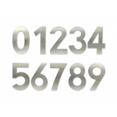 Číslice "8" fasádní 200mm NEREZ S Číslice "8" fasádní 200mm NEREZ S