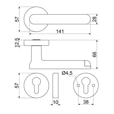 Smart Touch Handle H.03 inteligentní klika