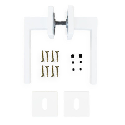 K01 BB klika na dveře bílá