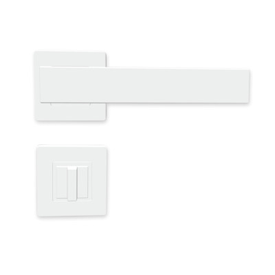 K01 WC klika na dveře bílá