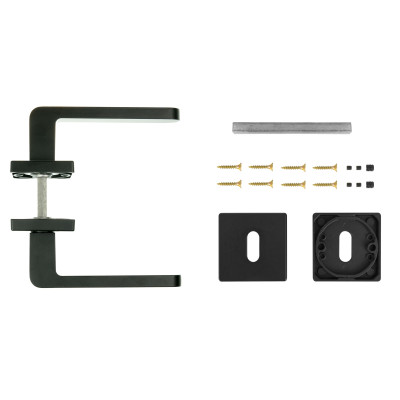 K02 BB klika na dveře černá