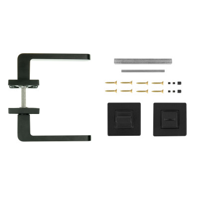 K02 WC klika na dveře černá