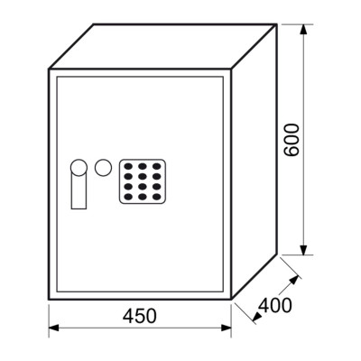 RS.60.EDK. elektronický sejf