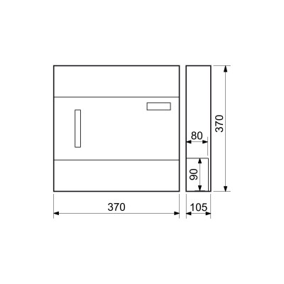 BK.932.LG.AM.N poštovní schránka