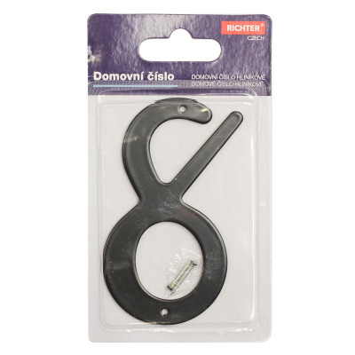 RN.105HR.8.AL.C číslo 105mm černé "8" RN.105HR.8.AL.C číslo 105mm černé "8"