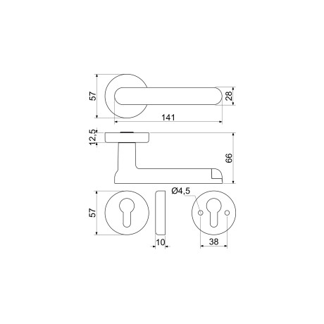 Smart Touch Handle 03.NIMAT inteligentní klika