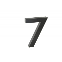 Číslo "7" 3D černé 100mm