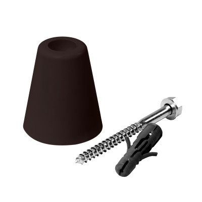 Zarážka GUMA velká černá