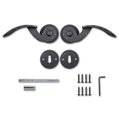 DORA R rustiko rozetová klika na klíč DORA R rustiko rozetová klika na klíč