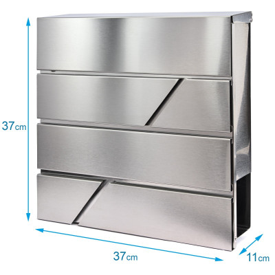 NIKA poštovní schránka nerez