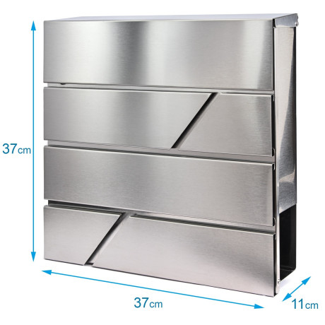 NIKA poštovní schránka nerez