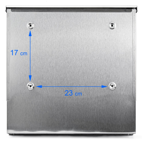 NIKA poštovní schránka nerez